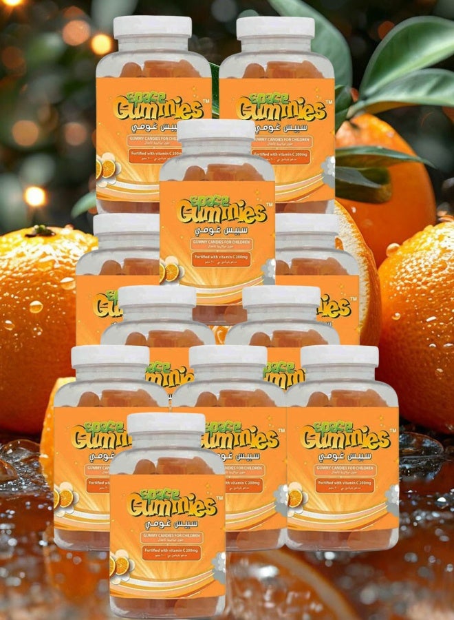 SPACE GUMMIES 11 Pieces Space Gummies Vitamin C 60 Gummies - Image 1